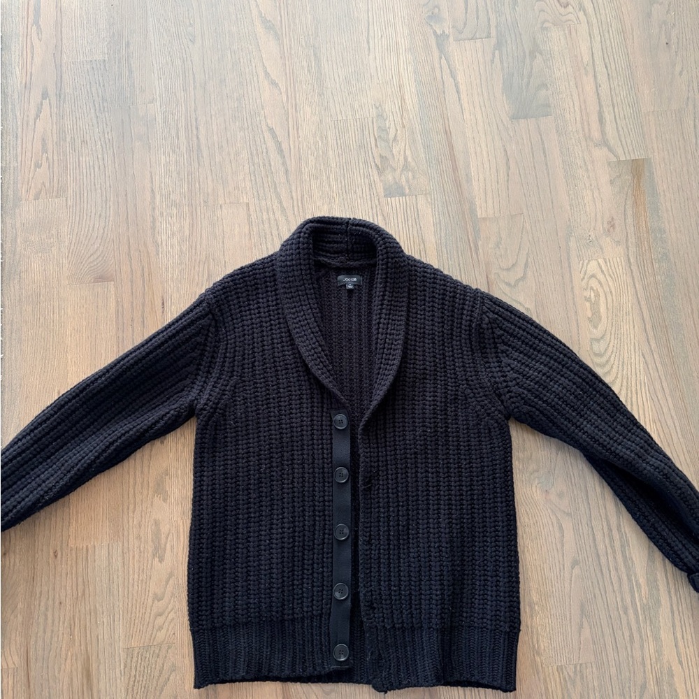 Joe's Jeans Black Cardigan Sweater
